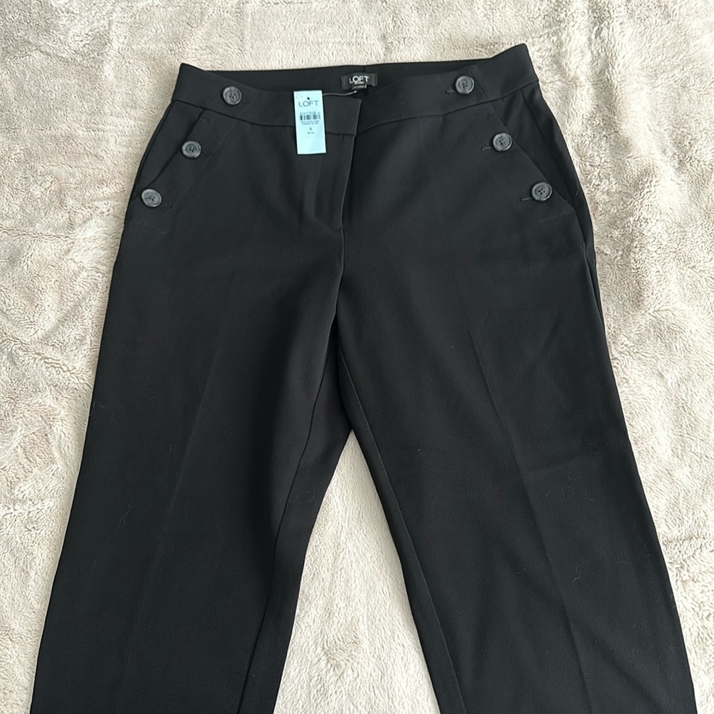 Loft black dress pants